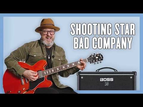 Shooting Star by Bad Company • Guitar Tutorial + Lesson
