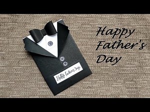 DIY - Father's day Greeting card ideas | Handmade Father's day SUIT cards