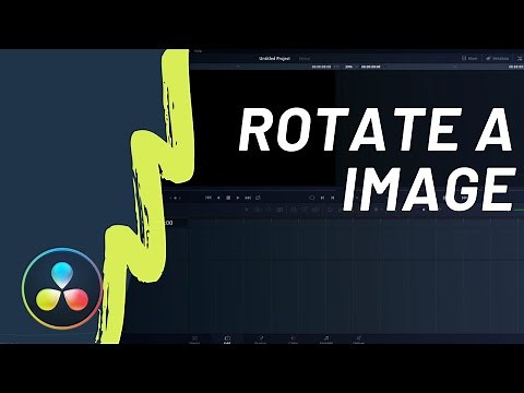 How to Rotate an Image Animation in DaVinci Resolve