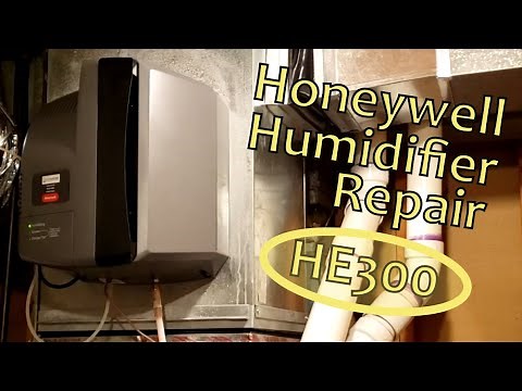 Honeywell HE300 TruEASE Humidifier Repair - No Power - No LED Lights - Transformer Replacement