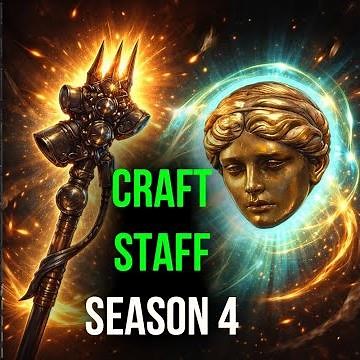 [POE2 v0.4] Craft Staff Season 4 Too Easy? Basic Crafting Season 4 #pathofexile2 #poe2 #gasenpai