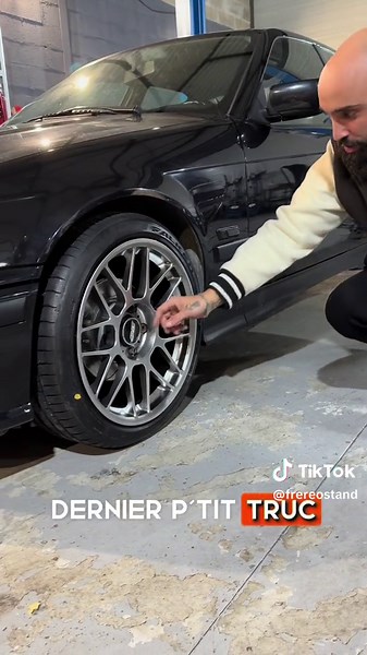 Installation de jantes Apex sur la BMW E36