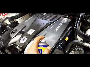 how to clean your car engine using #WD-40#