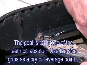 How to remove a push nut (aka inside lock washer, star washer, push on automotive retainer)