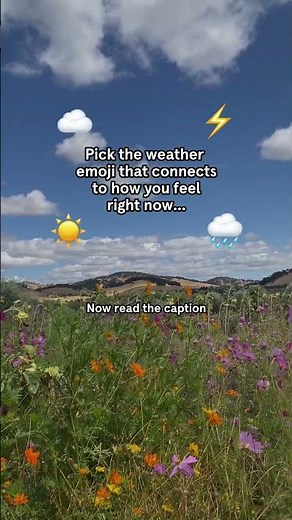 Match your weather pattern to your mindful moment: ☁️☀️⚡️🌧️ #shorts #mentalhealth #headspace
