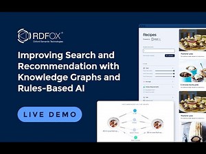 Improving Search and Recommendation with Knowledge Graphs and Rules-Based AI (Live Demo)