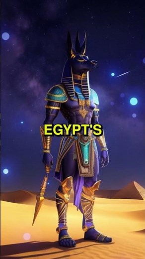 Ancient Egyptian Facts: Anubis #shorts #history #facts