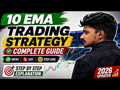 10 EMA Trading Strategy: Complete Guide with Entry, Exit & Stop Loss (2026)