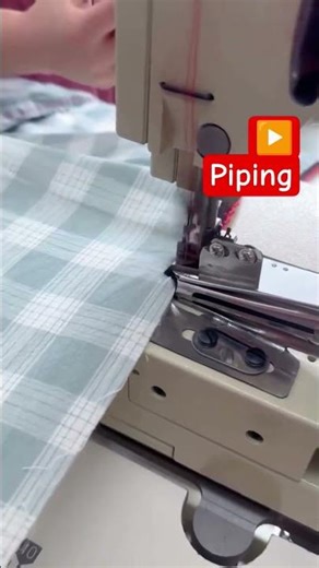पाइपिंग का कमाल देखो।।Piping Machine से Perfect Piping Stitching |Kurti,Piping Stitching by machine