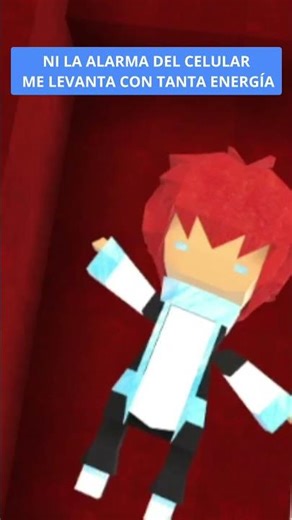 Ni la alarma del celular me levanta con tanta energía #humor #kogama #fypシ #roblox #minecraft