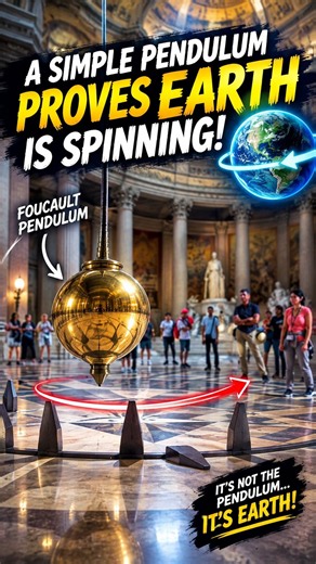 The Pendulum That Proved Earth Is Spinning 🌍