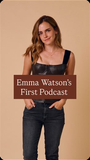 Fashion of Emma Watson on Instagram: "I found this part of the podcast extremely interesting and unexpected. What an innovative way to communicate!! She continues to amazing me with her creativity, openness, and intelligence. 殺 Have you seen Emma’s first podcast yet?"