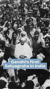 Stories From India: Gandhi's First Satyagraha In India