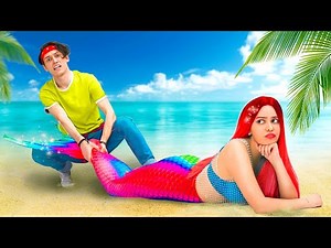 New Girl In School Is a Mermaid | Funny Mermaid Situations by FUN2U