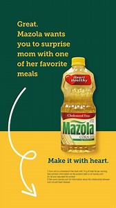 We know you're curious, Mom. 🙅‍♂️ But please don't read this... more We gathered the most searched recipes by moms. Click 'Learn more' ❤️ and surprise her on her special day. | Mazola