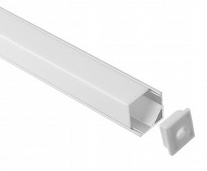 [Hot Item] Corner LED Profile with Right Angel Cover LED Aluminum Profile Surface Mounted LED Profile
