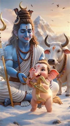 “Ganesh Ji Ne Kaise Jeeta Mahadev Ka Dil ❤️🙏”#ganesh #ganeshchaturthi #mahadev