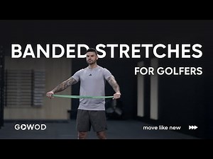 Top 4 Golf Stretches Using Exercise Bands