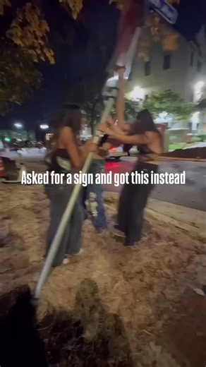 Gopher Chicks on Instagram: "Stop sign or stripper pole🤔"