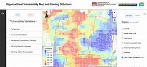 Heat Vulnerability Map and Cooling Solutions Webtool - Sustainable Cities Network