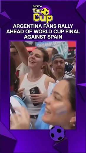 FIFA World Cup | Argentina Fans Take Over Times Square Ahead Of FIFA World Cup 2026 Final Vs Spain