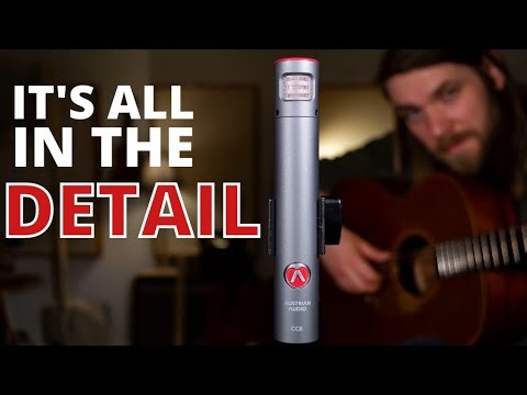 This Microphone On Acoustic Guitar Sounds AMAZING! // Austrian Audio CC8