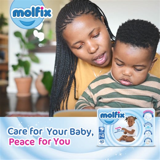 1.4K views · 36 comments | Give yourself peace of mind with the revamped Molfix. Our advanced diaper technology ensures your baby stays dry and comfortable, allowing you to focus on what matters most – cherishing every moment with your little one.  #MolfixKenya #PeaceOfMind #HappyBabyHappyMom #molfixbabydiapers #molfixbabies #molfixpants #babypants #happinessmovement | Molfix | Facebook