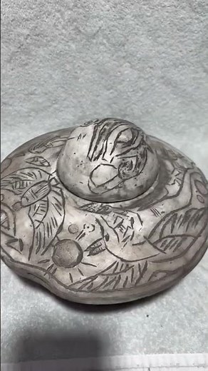 A unique UFO from Tula Mexico with a surprising ring inside. #tula