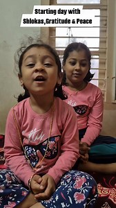 1.1M views · 33K reactions | Rising early, chanting softly and trusting completely, Teaching little hearts big values ♥️ #athreyasisters #dhanviathreyas #dhrutiathreyas #trendingreels #trendingsisters #morning rituals | Athreyas_Sisters | Facebook