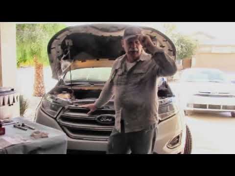 How to replace spark plugs onFord Edge