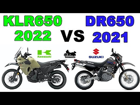 2022 Kawasaki KLR650 vs 2021 SUZUKI DR650, Which is Better for you?