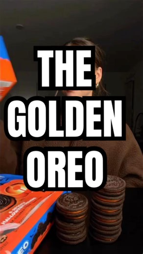 Golden Oreo #Shorts. #Oreo.
