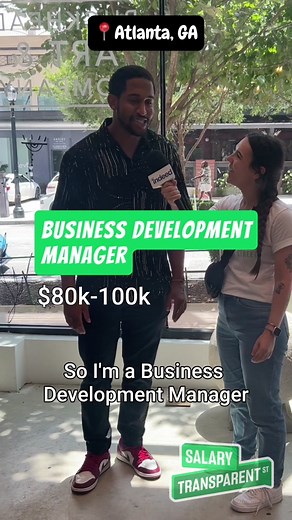 How much does a Business Development Manager in #TechSales make?📍Atlanta, GA #salarytransparentstreet #salarytransparency #paytransparency #techsalesjob #techjob
