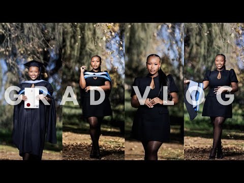GRADUATION VLOG | preps, ceremony & celebrations 🎓✨ #tuksalumni | SA YOUTUBER
