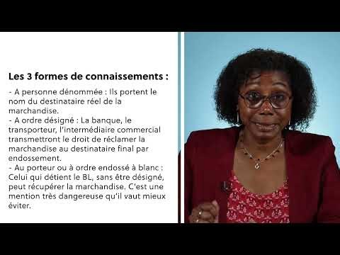 Chapitre 2 « Les documents liés au transport maritime »