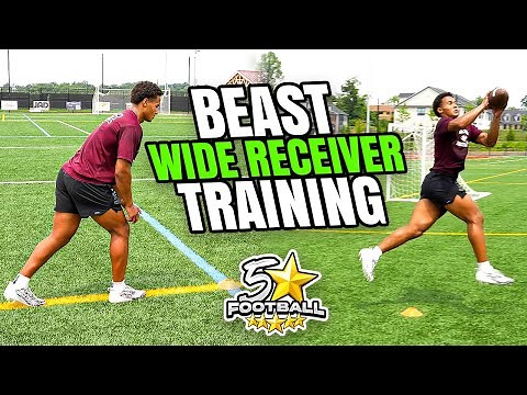 Wide Receiver Drills - Full Coaching Session