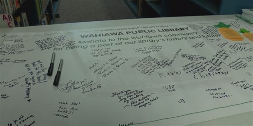 Wahiawa Public Library closes, construction on new building begins soon