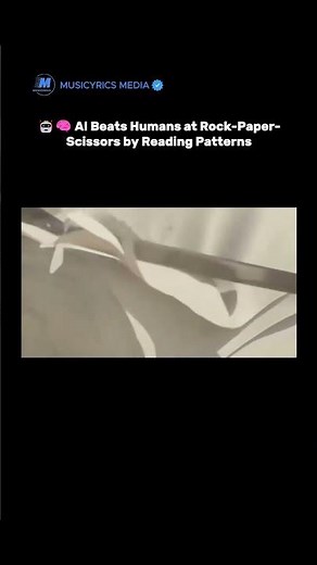 🤖🧠 AI Beats Humans at Rock-Paper-Scissors by Reading Patterns