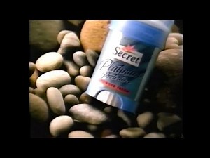 2000 Secret Platinum Protection Antiperspirant Commercial