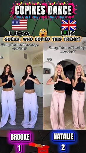 “NEW VIRAL COPINES DANCE 🔥 Who did it better? 😱 #copines #dance #viral #trending #fyp #shorts