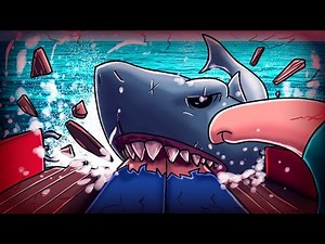 Minecraft | GREAT WHITE SHARK HUNTER CHALLENGE! (Capture the SHARKS)