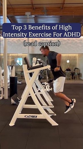 Top 3 Benefits of High Intensity Exercise in ADHD