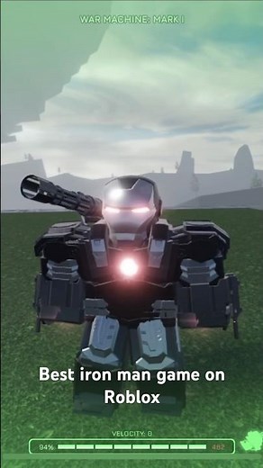 Iron man reimagined game on Roblox