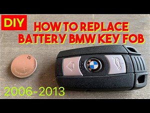 Remplacement de la pile de la télécommande BMW Série 1