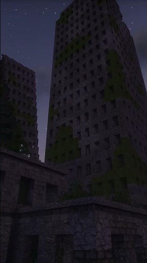 Minecraft Post Apocalyptic City Building 🍃