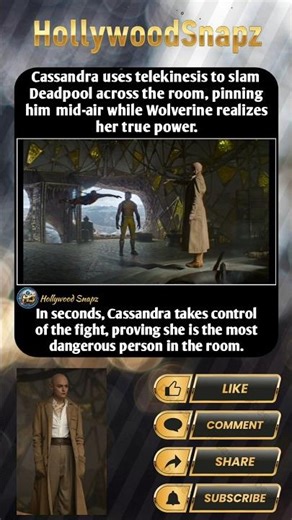 Deadpool & Wolverine vs Cassandra Power Scene | Total Control #deadpool #wolverine #marvel