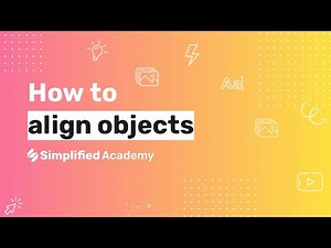 How to align objects