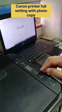 Canon printer full setting colour black and white photocopy 😍