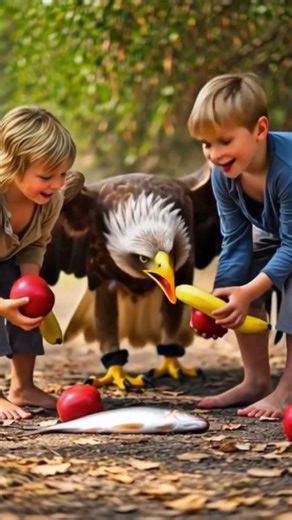 A Kind Eagle Helps Two Poor Brother and Sister 🦅💖 | Heart Touching Story