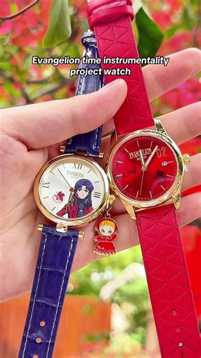 For the true Evangelion fan: Time Instrumentality Project Watch. Inspired by the iconic Human Instrumentality Project, it carries the soul of NERV and EVA's timeless story. Detailed design, clean lines, and subtle symbolism make it more than a watch-it's a collectible tribute. Hold it in spring light, and carry the world of Evangelion on your wrist. #evangelion #blindbox #watch #fyp #tiktokshop